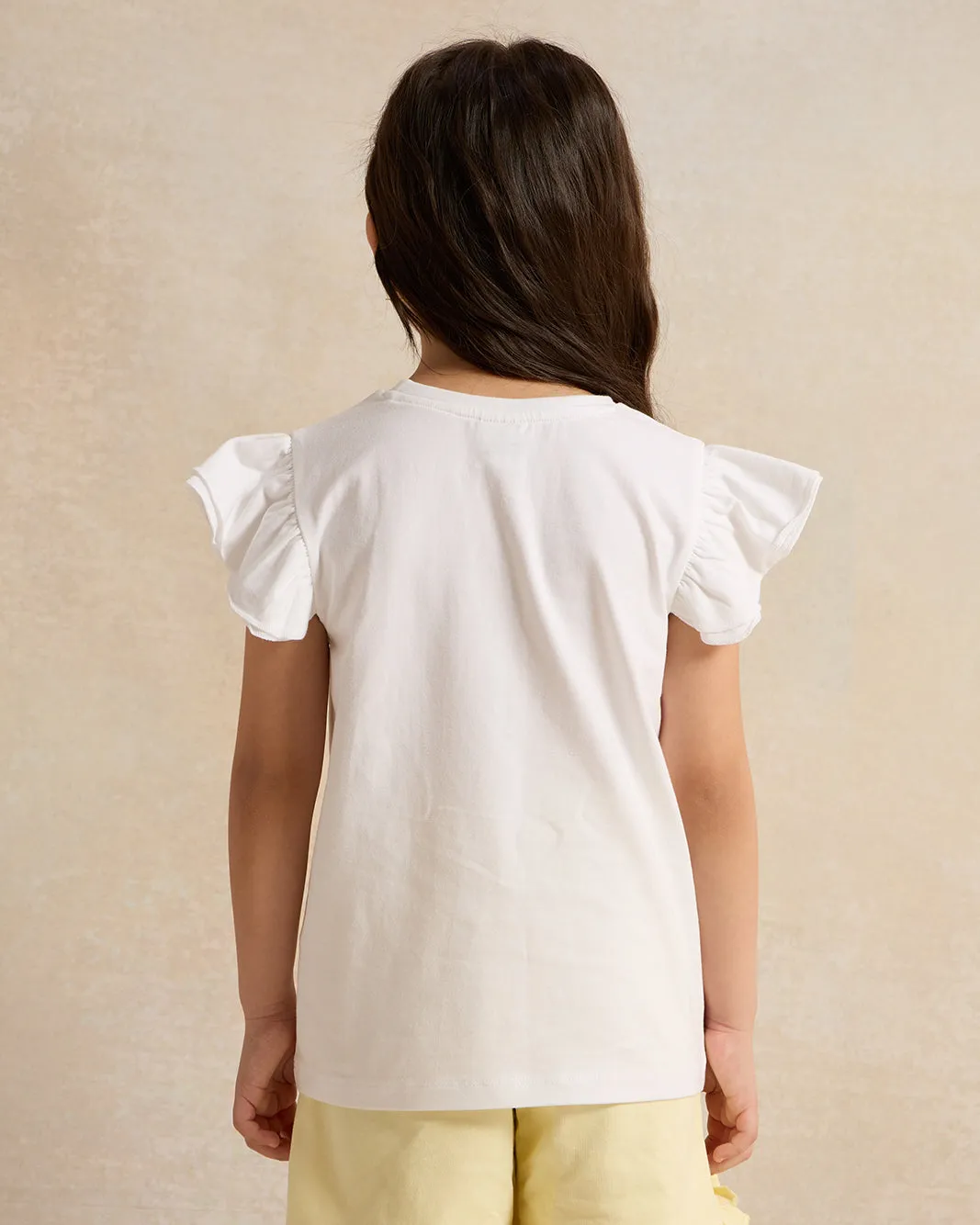 Girls White Hello Kitty Print T-Shirt sold by Redtag product image thumbnail 3