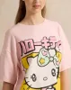 Senior Girls Pink Hello Kitty Top sold by Redtag