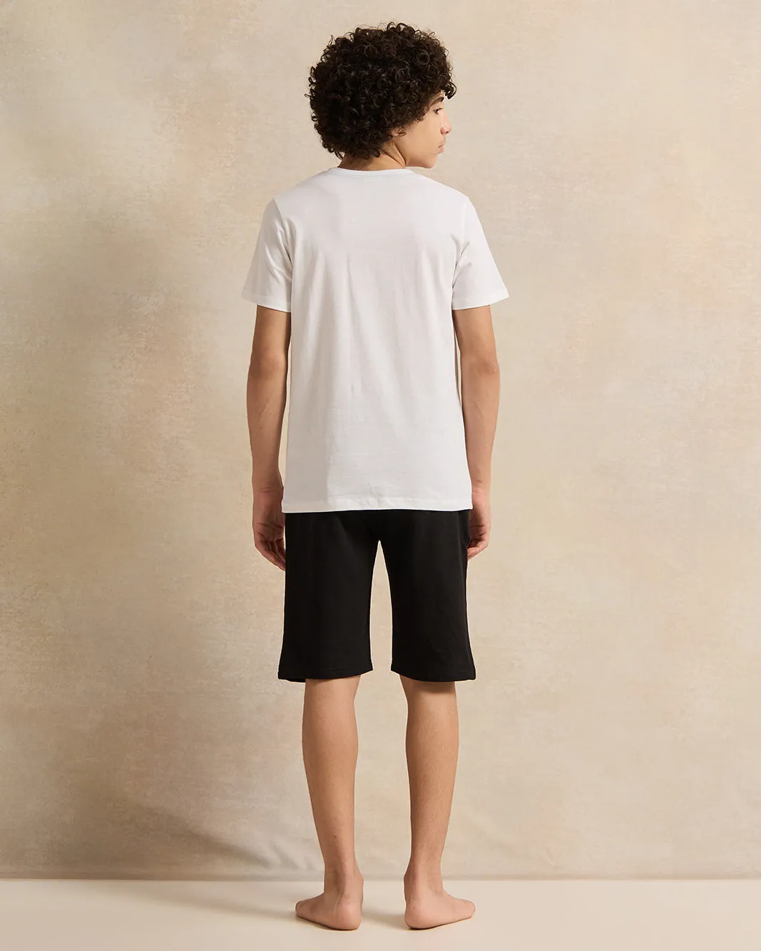 Senior Boys White And Black Batman Pyjama Set sold by Redtag product image thumbnail 4