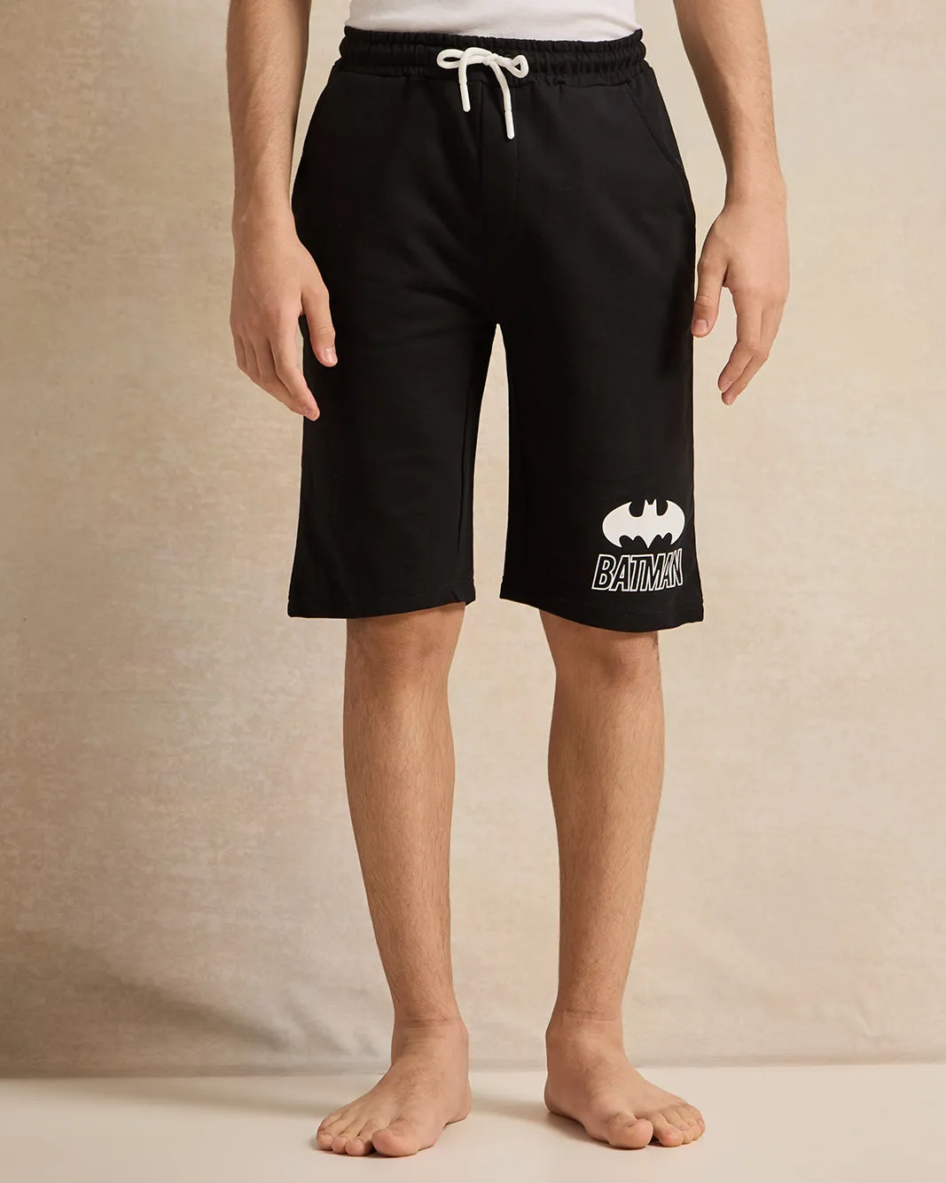 Senior Boys White And Black Batman Pyjama Set sold by Redtag product image thumbnail 3