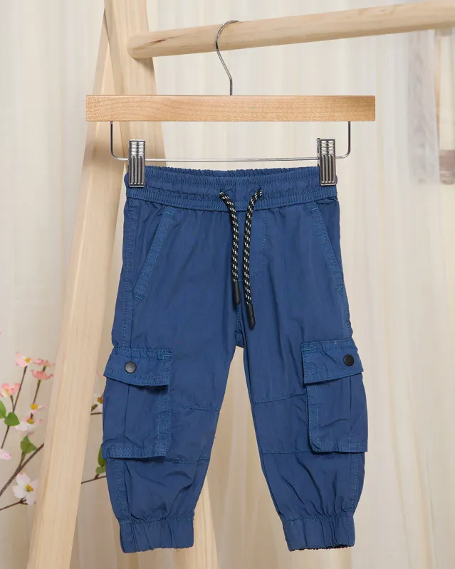 Infant Boys Royal Blue Jogger sold by Redtag
