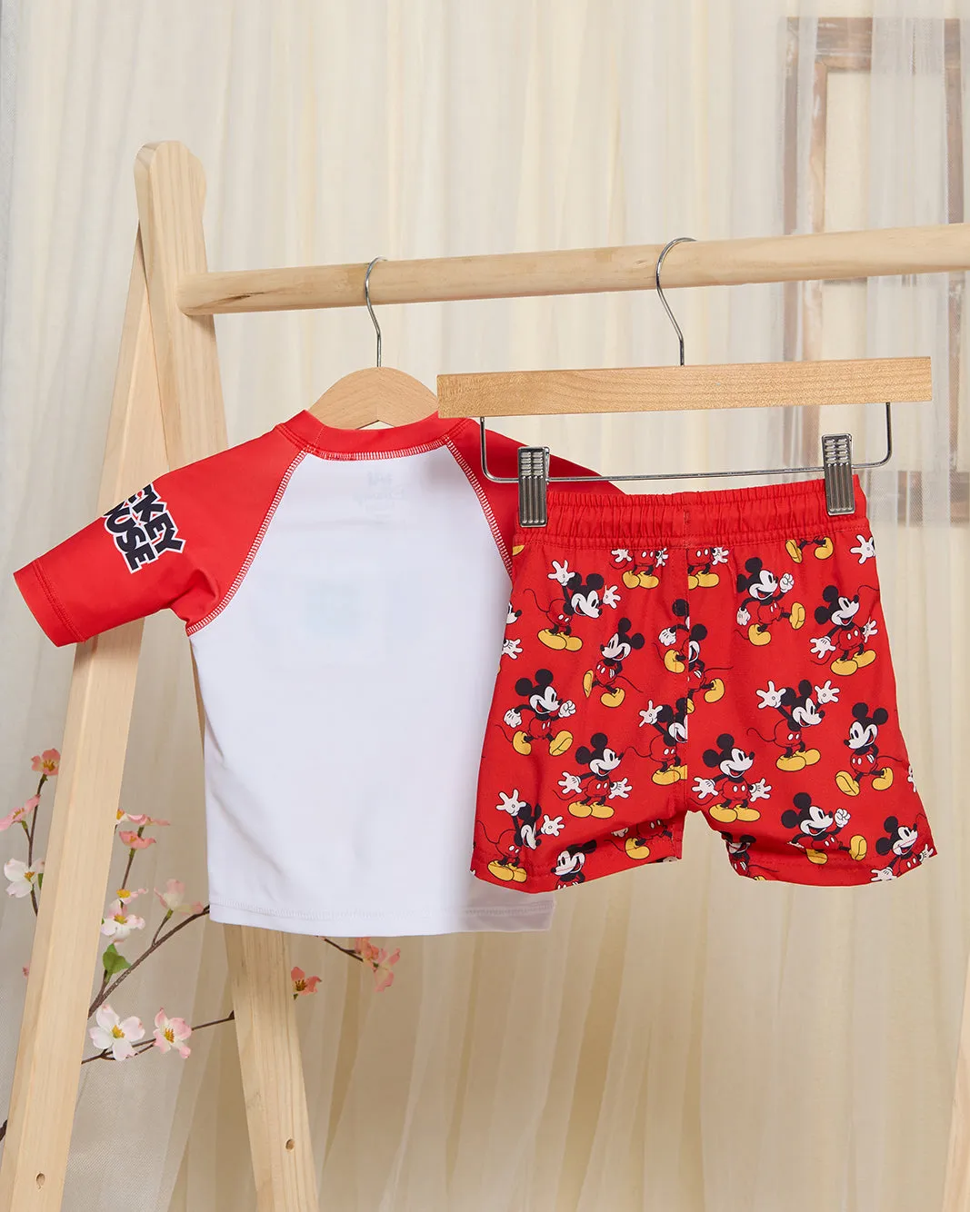 Infant Boys Red Printed Swim Set (2 Piece) sold by Redtag product image thumbnail 4