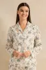 Women White Printed Pyjama Set (2 Piece) sold by Redtag