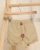 Infant Boys Beige Linen Shorts With Suspender sold by Redtag
