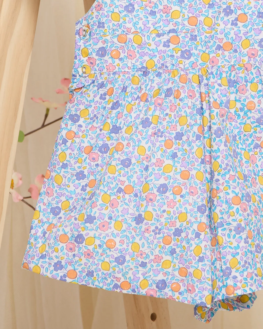 Infant Girls Blue Poplin Dress With T-Shirt (2 Piece) sold by Redtag product image thumbnail 3