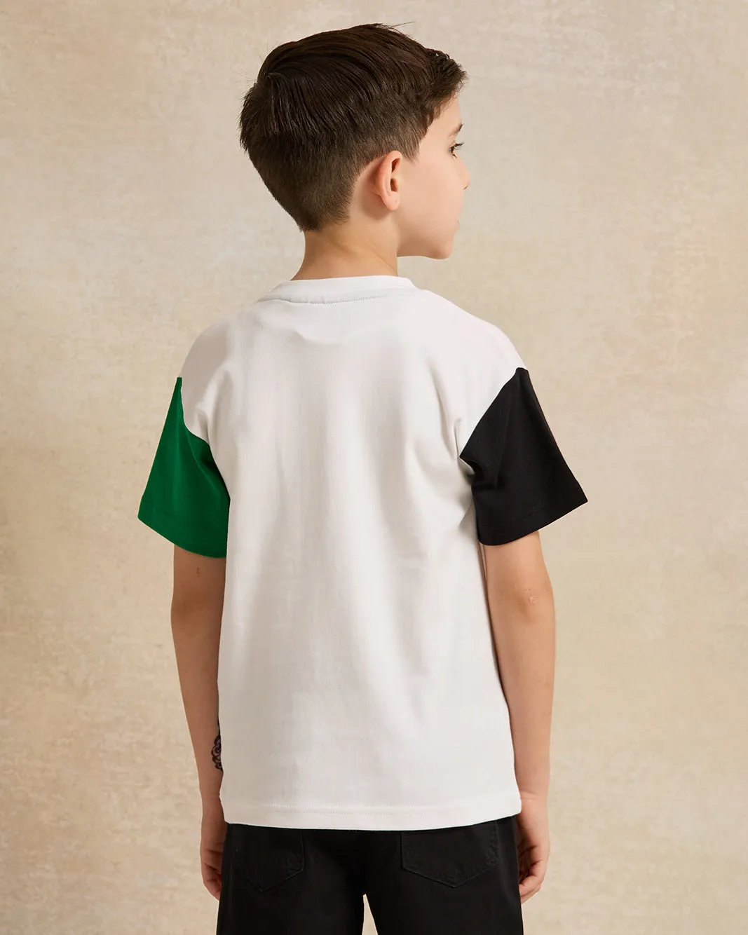 Boys White Boston Celtics Oversized T-Shirt sold by Redtag product image thumbnail 3