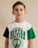 Boys White Boston Celtics Oversized T-Shirt sold by Redtag