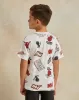 Boys White Miami Heat Print Oversized T-Shirt sold by Redtag