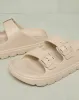 Women Beige Buckle Trim Slide sold by Redtag