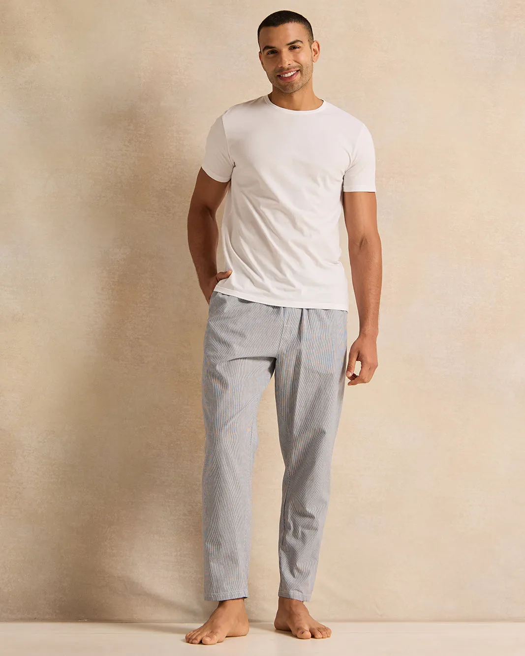 Men Grey Plain Pyjama Bottom sold by Redtag product image thumbnail 2