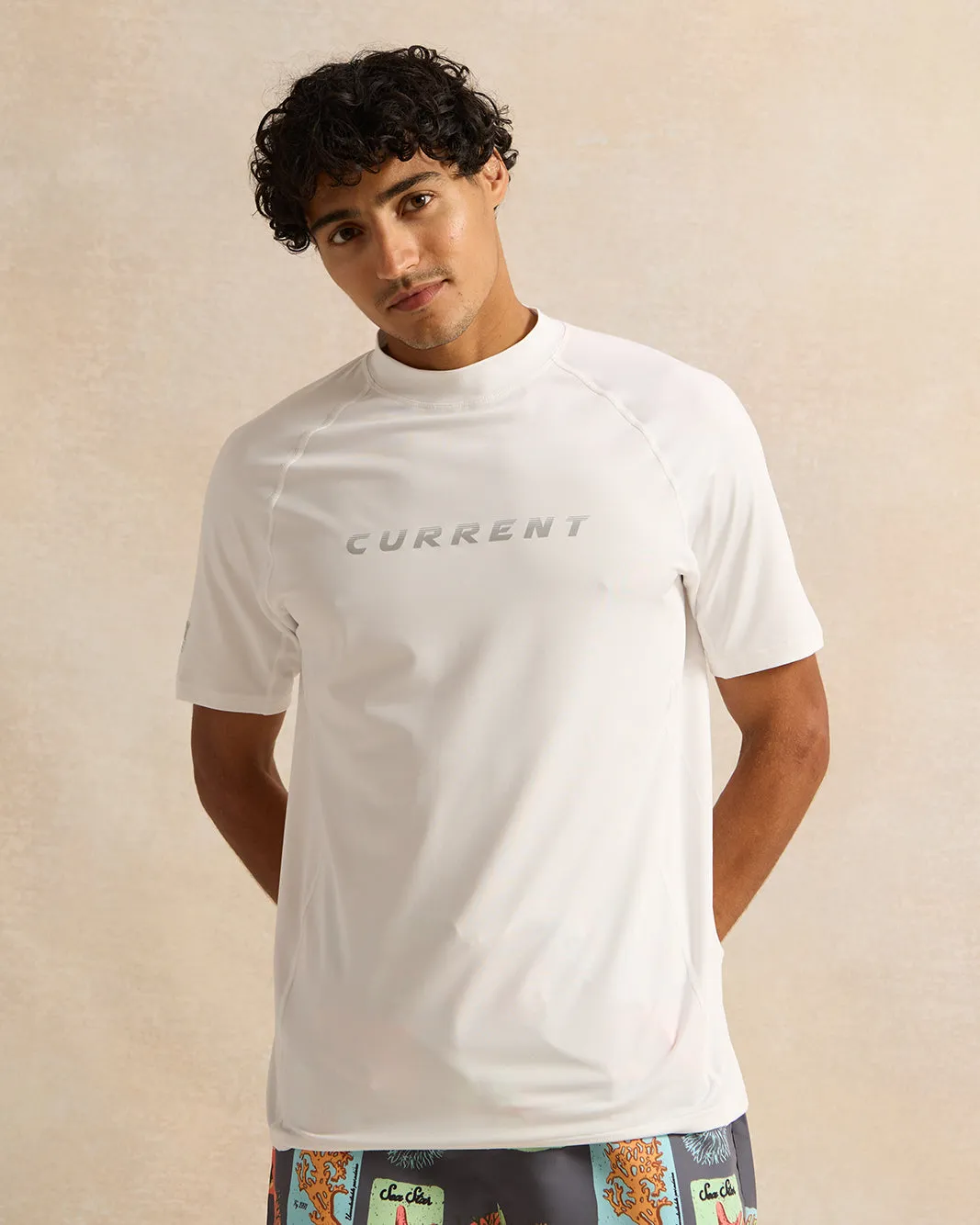 Men White Printed T-Shirt sold by Redtag