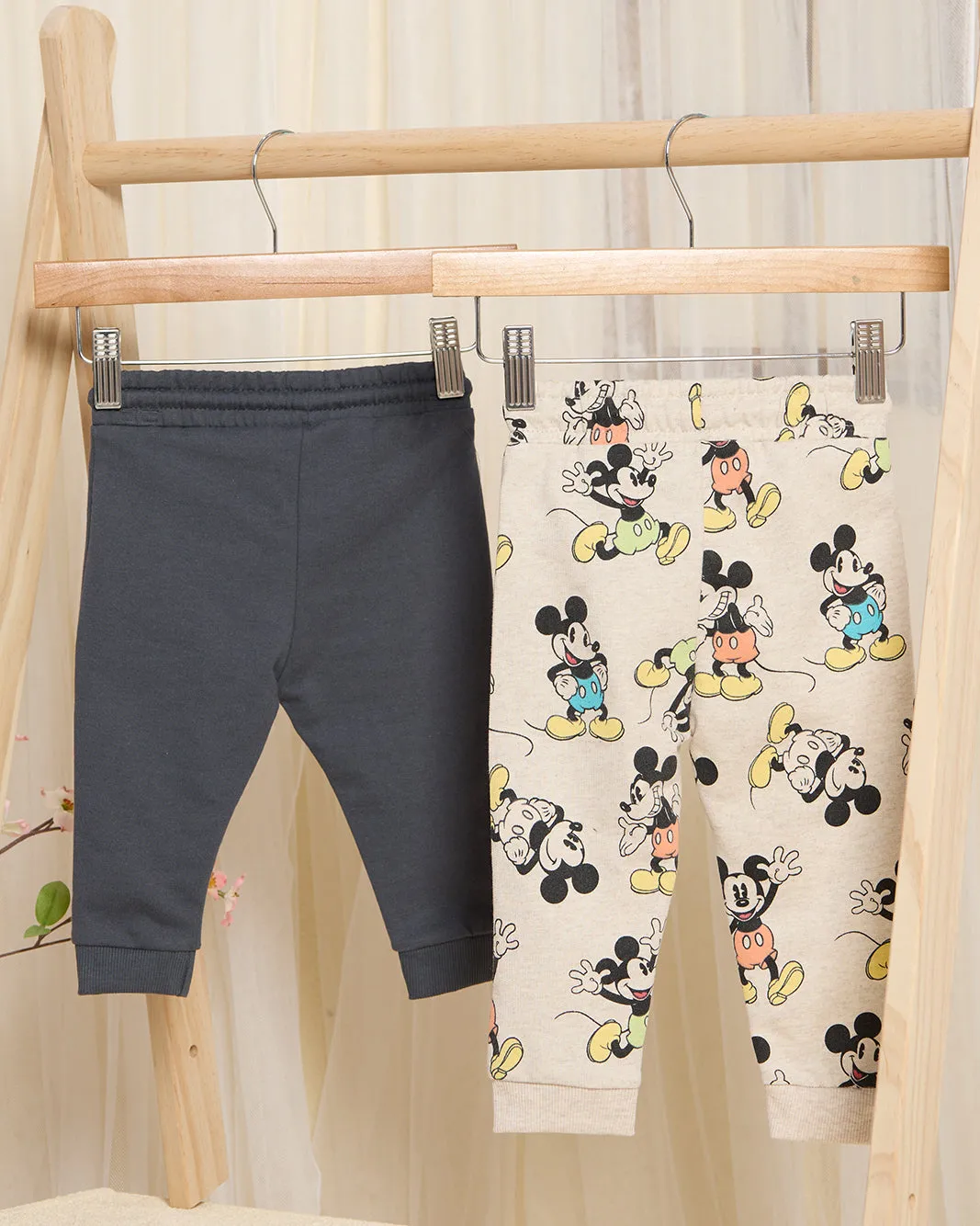 Infant Boys Ecru And Charcoal Active Pants Set (Pack Of 2) sold by Redtag product image thumbnail 4