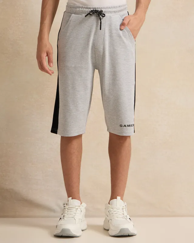 Senior Boys Grey Active Shorts sold by Redtag