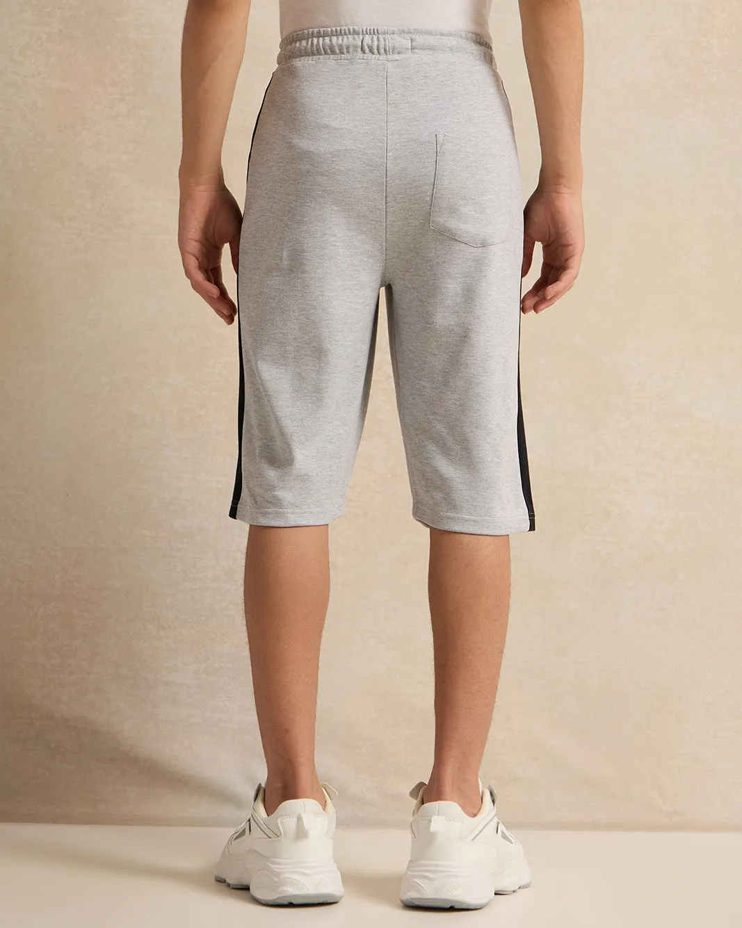 Senior Boys Grey Active Shorts sold by Redtag product image thumbnail 3