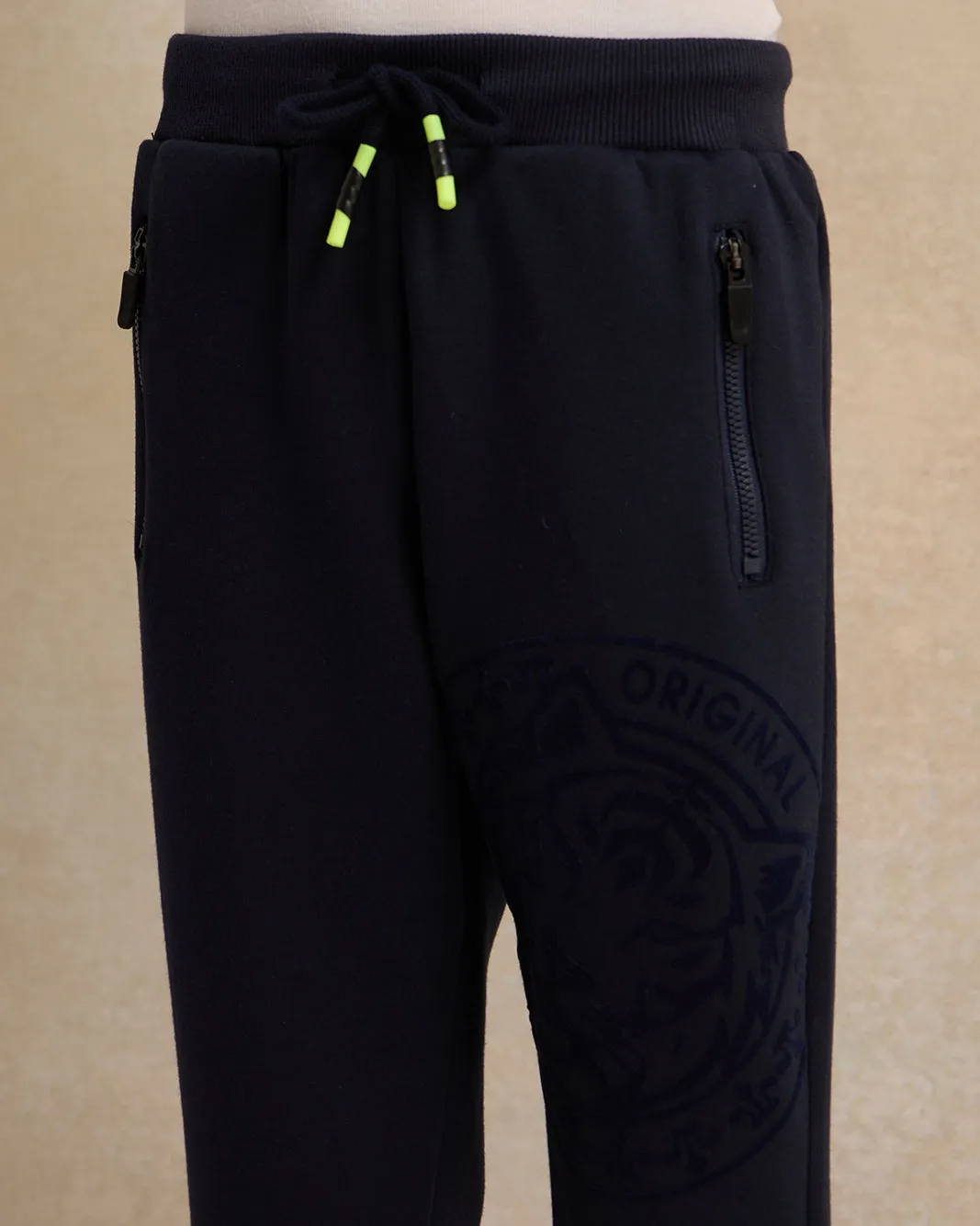 Boys Navy Printed Active Pants sold by Redtag product image thumbnail 4