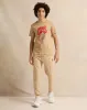 Senior Boys Beige Printed T-Shirt sold by Redtag