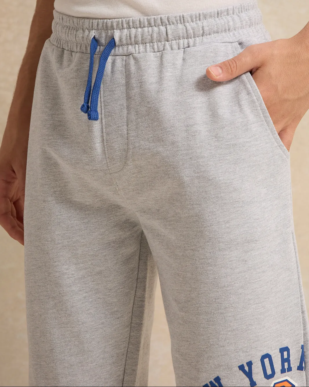 Senior Boys Grey Printed Shorts sold by Redtag product image thumbnail 4