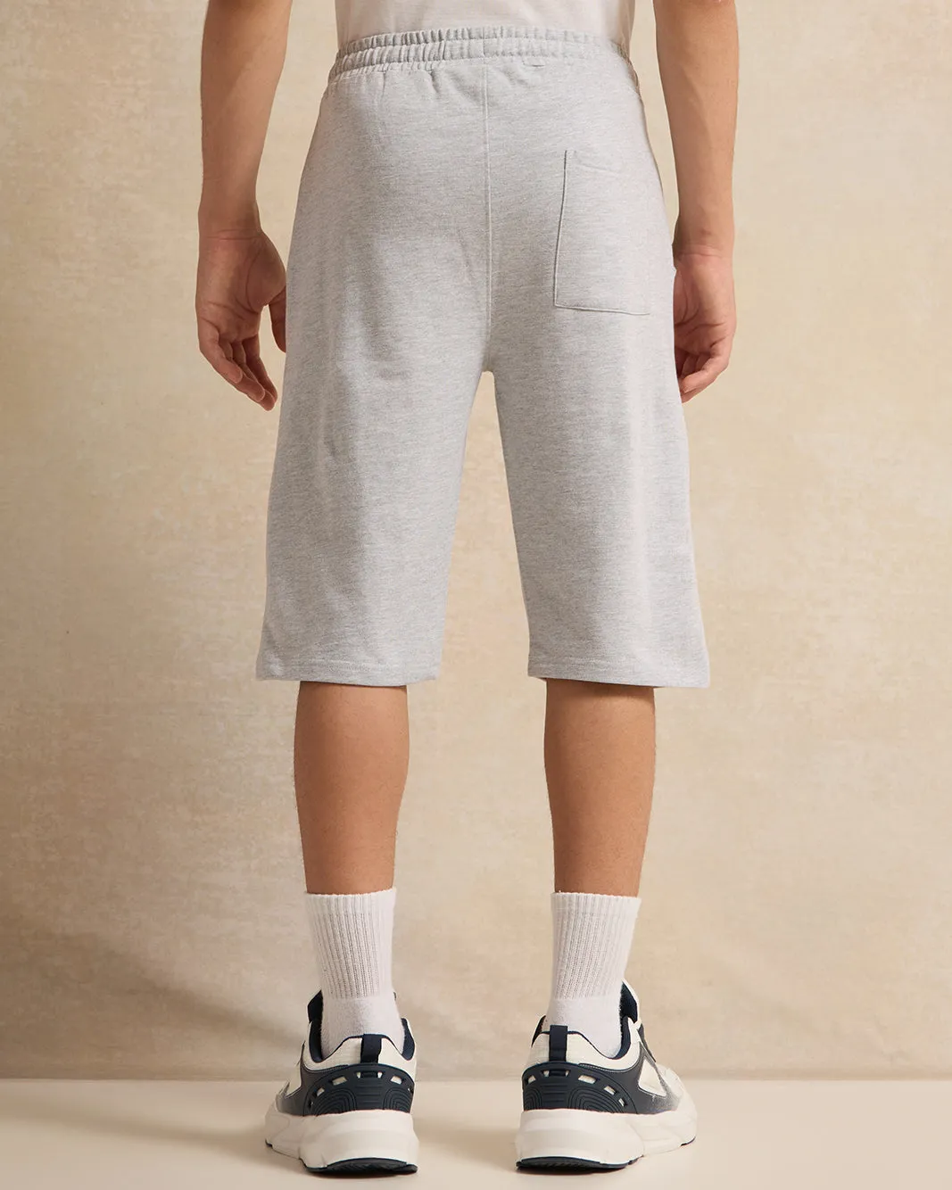 Senior Boys Grey Printed Shorts sold by Redtag product image thumbnail 3