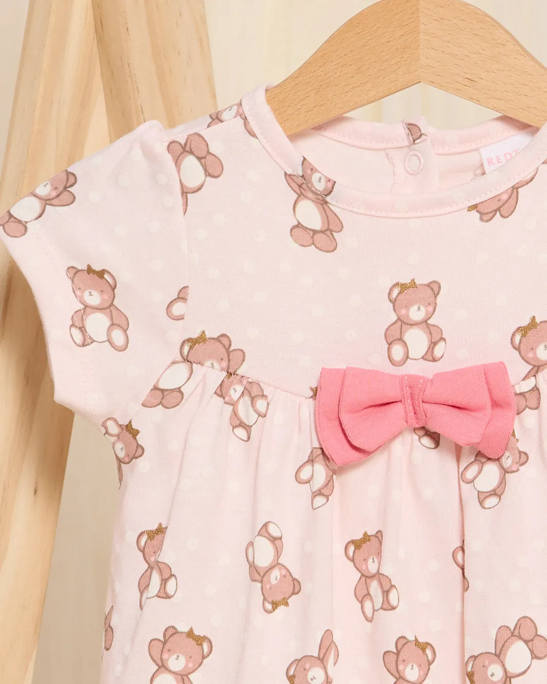 Infant Girls Pink Printed Blouse sold by Redtag product image thumbnail 2