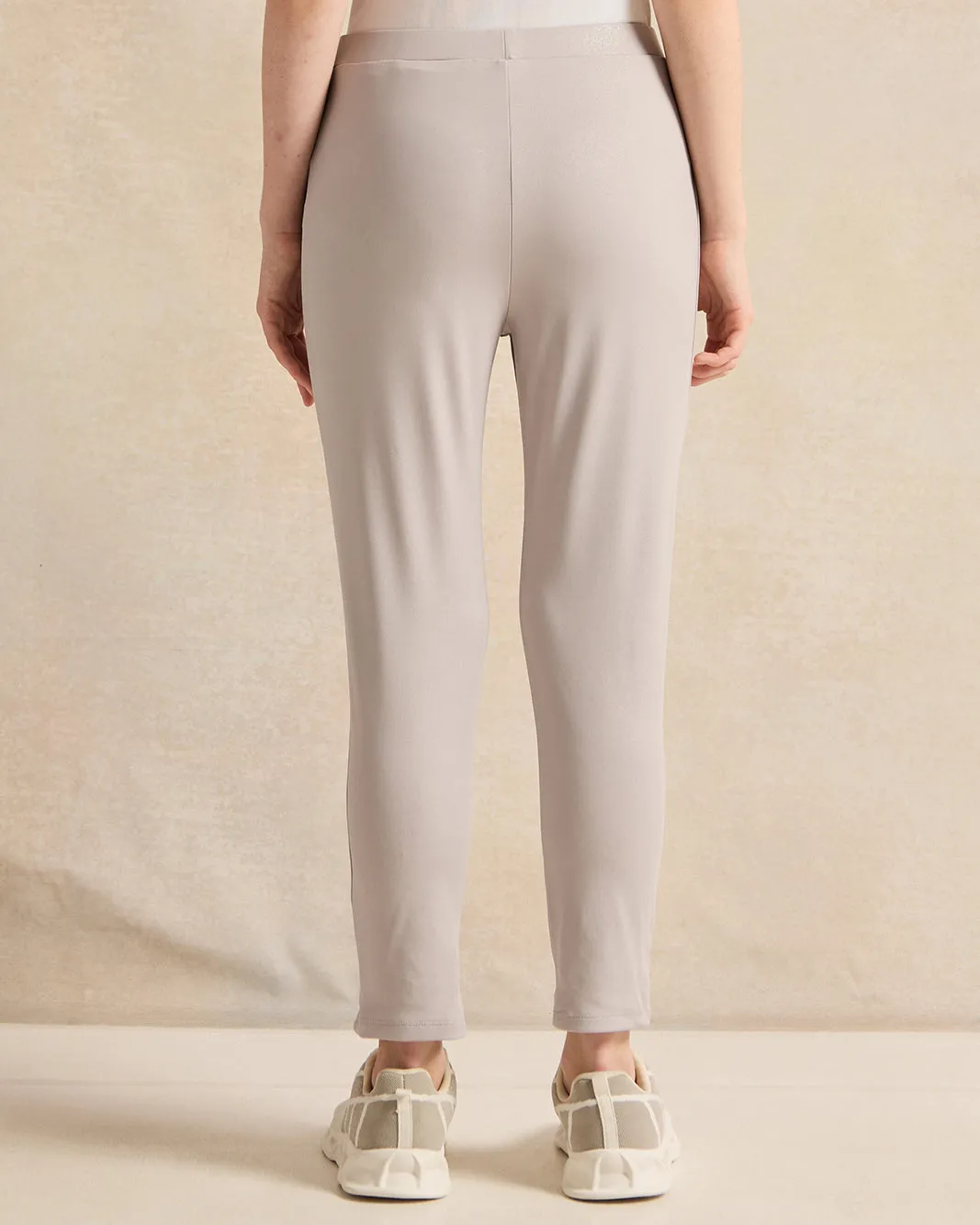 Senior Girls Silver Metallic Leggings sold by Redtag product image thumbnail 3