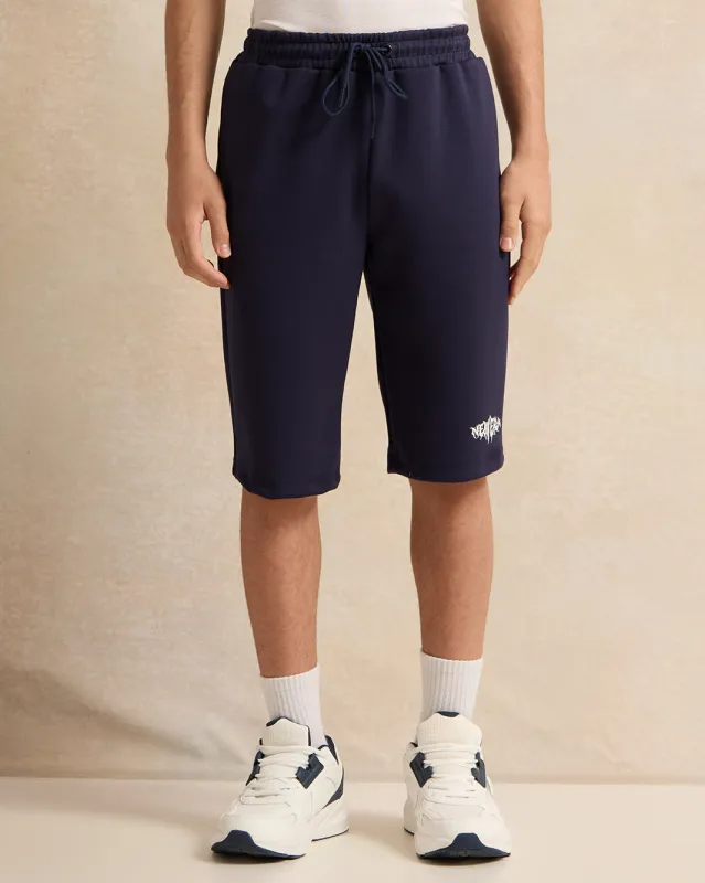 Senior Boys Navy Active Short sold by Redtag