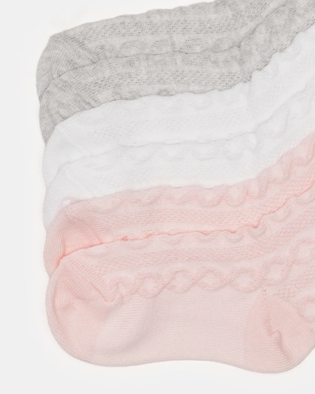 Infant Girls Assorted Ankle Length Socks (Pack Of 3) sold by Redtag product image thumbnail 2