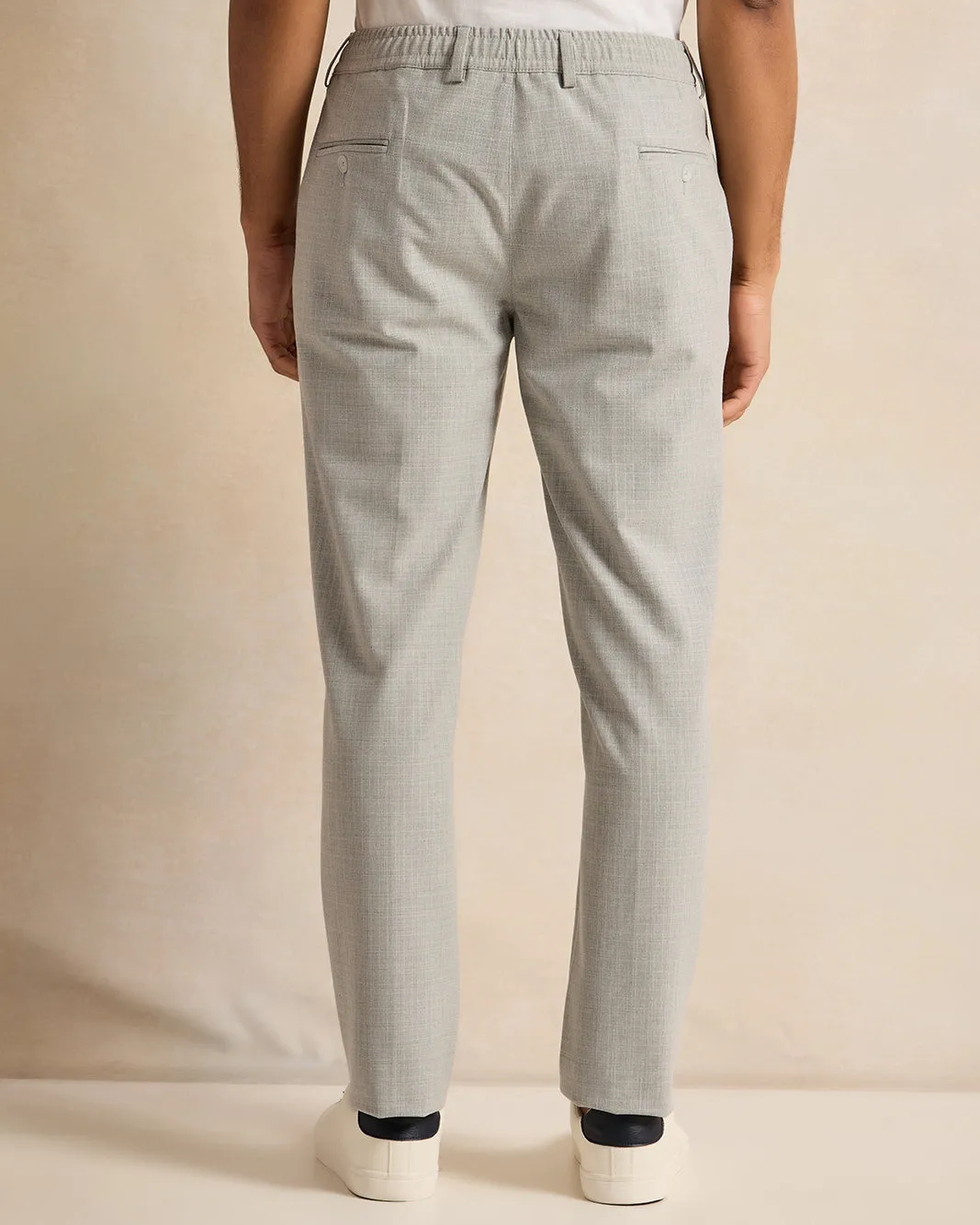 Men Grey Chino Pants sold by Redtag product image thumbnail 3