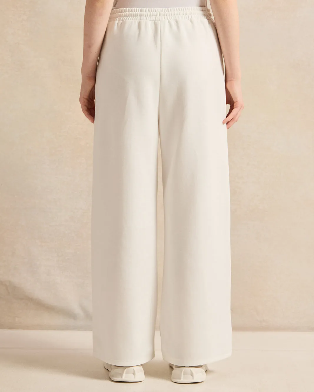 Senior Girls White Printed Track Pants sold by Redtag product image thumbnail 3