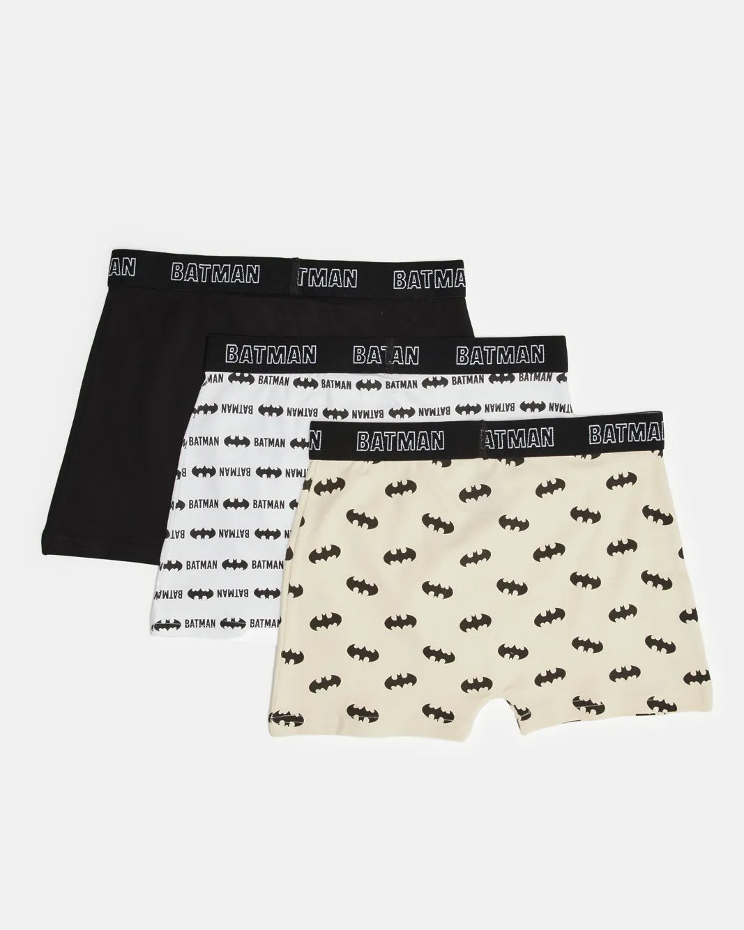 Senior Boys Assorted Batman Print Boxer Brief (Pack of 3) sold by Redtag product image thumbnail 2