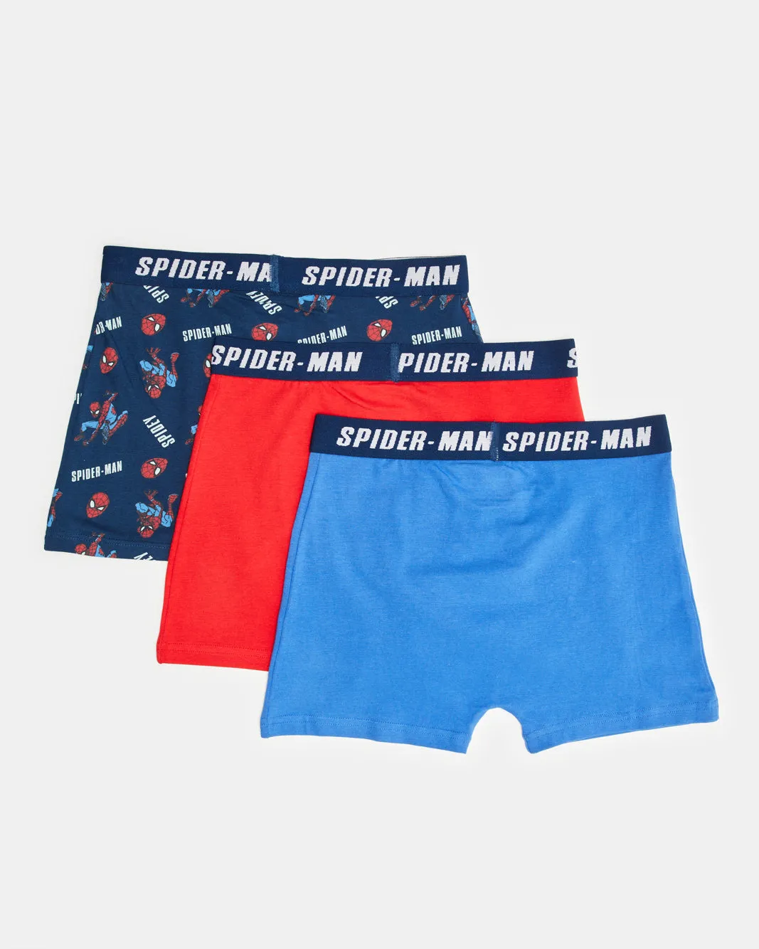 Senior Boys Assorted Spiderman Print Boxer Brief (Pack of 3) sold by Redtag product image thumbnail 2