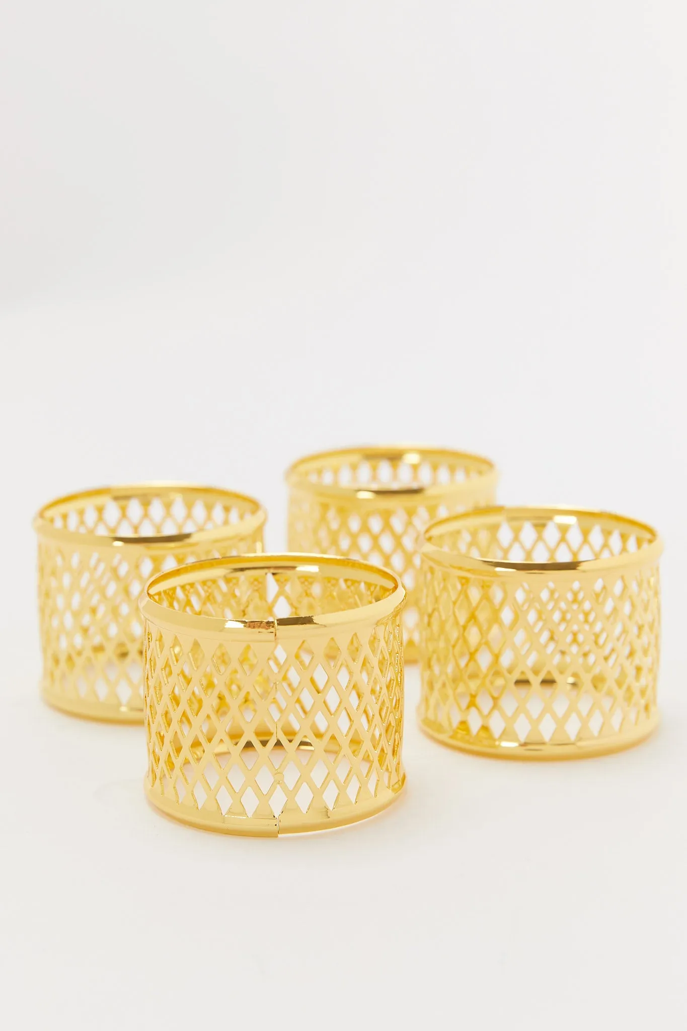 Gold Textured Napkin Ring (4 Piece) sold by Redtag product image thumbnail 2