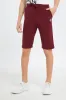 Senior Boys Burgundy Plain Active Short sold by Redtag