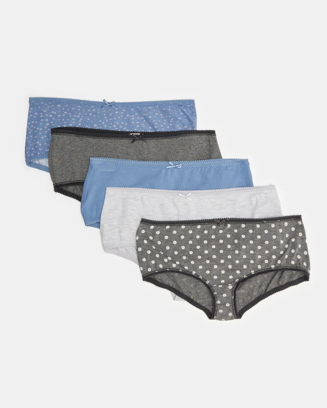 Women Assorted Boyleg Brief Set (Pack of 5) sold by Redtag product image thumbnail 5