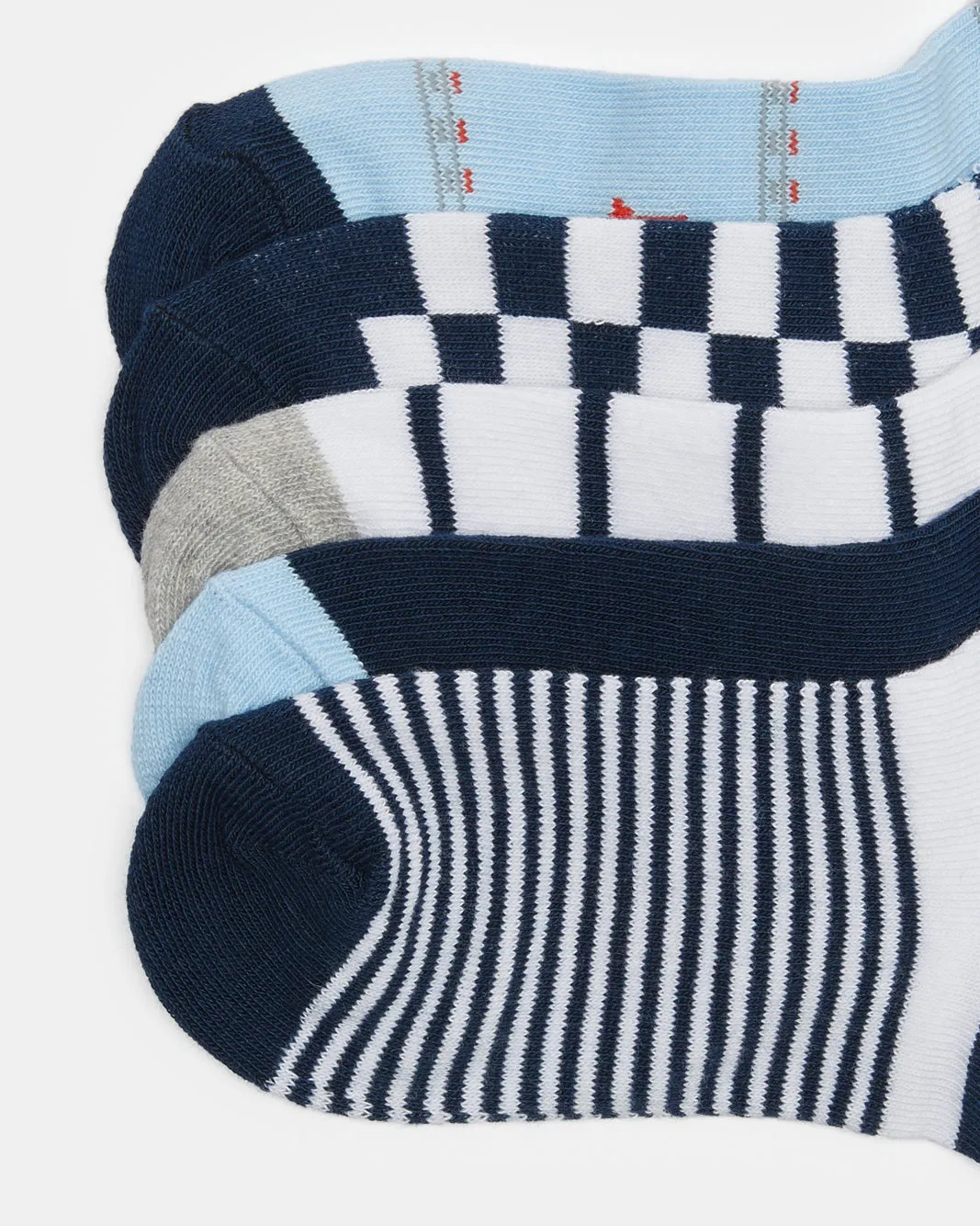 Boys Assorted Ankle Socks Set (5 Pairs) sold by Redtag product image thumbnail 2