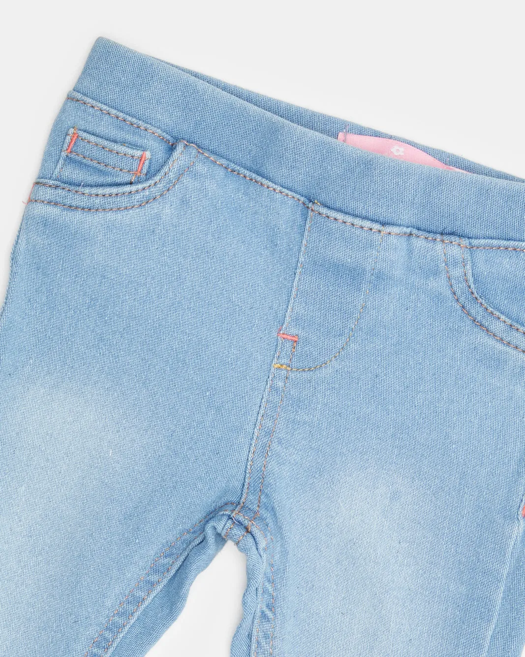 Infant Girls Blue Jeggings sold by Redtag product image thumbnail 2