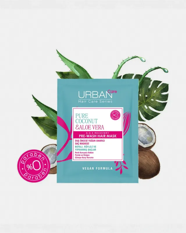 Urban Care Pure Coconut & Aloe Vera Pre-Hair Mask (50ml) sold by Redtag