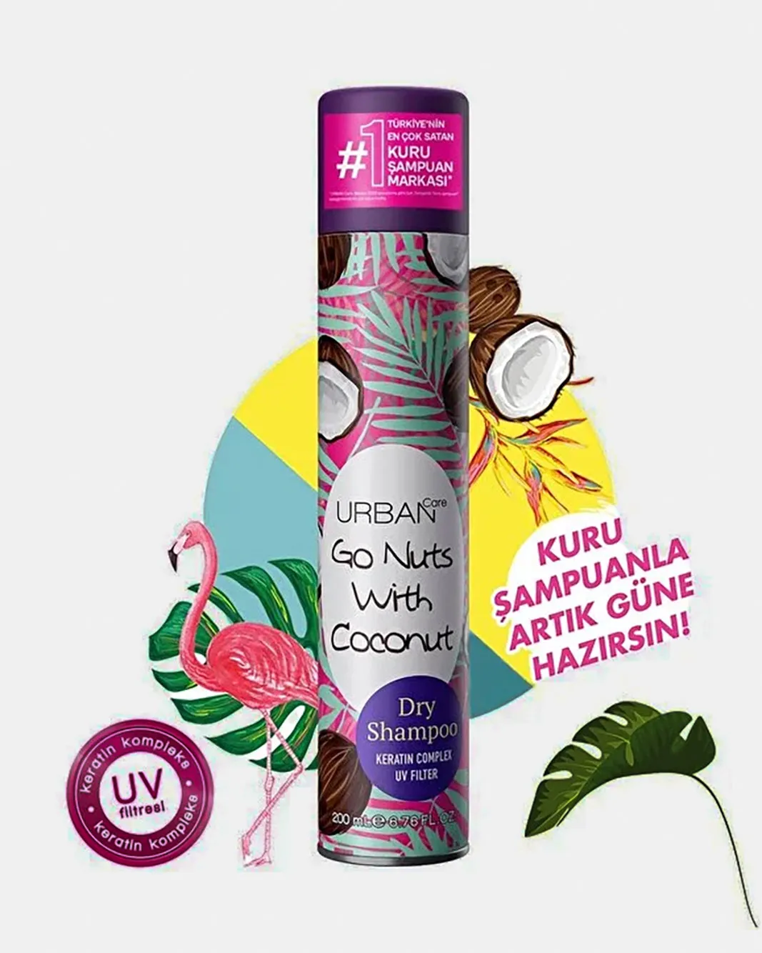 Urban Care Dry Shampoo - Coconut (200ml) sold by Redtag product image thumbnail 2