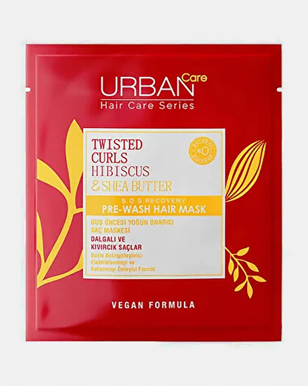Urban Care Twisted Curls Hibiscus & Shea Butter Pre Hair Mask (50ml) sold by Redtag product image thumbnail 2