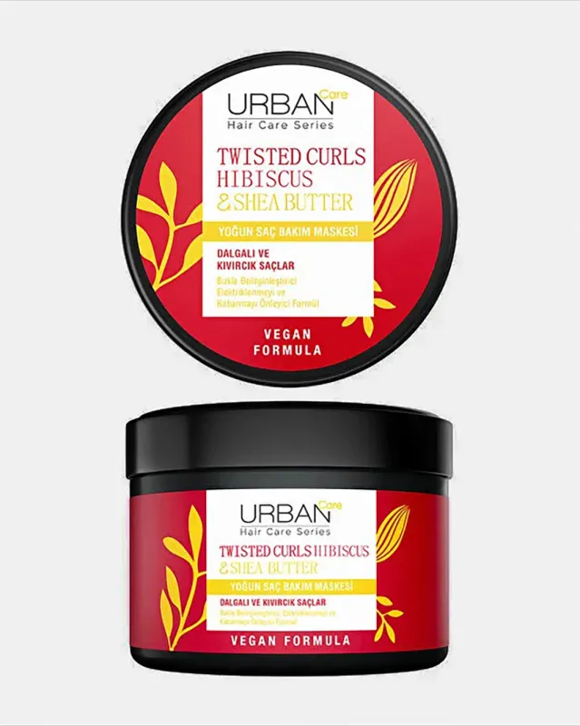 Urban Care Twisted curls hibiscus & shea butter intensive teatment hair mask 230Ml sold by Redtag