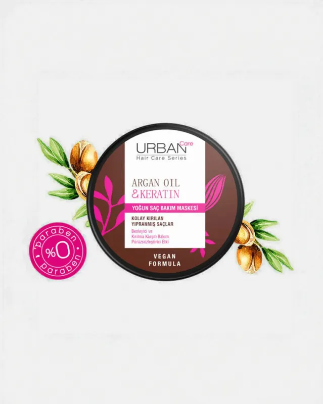 Urban Care Argan Oil & Keratin Intensive Hair Care Mask 230 ml sold by Redtag