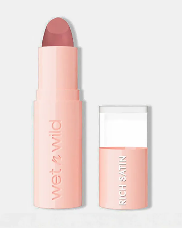 Wet n wild Mega Last Rich Satin Lip Color -Hush Lil' Beige sold by Redtag
