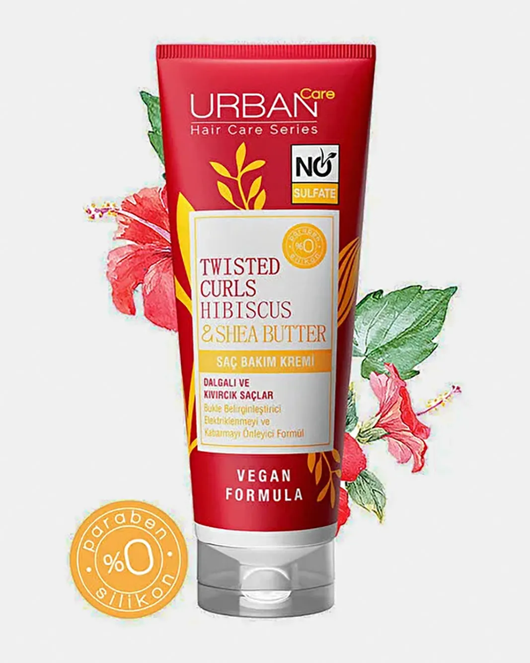 Urban Care Twisted Curls Hibiscus & Shea Butter No Sulfate Conditioner (250ml) sold by Redtag product image thumbnail 2