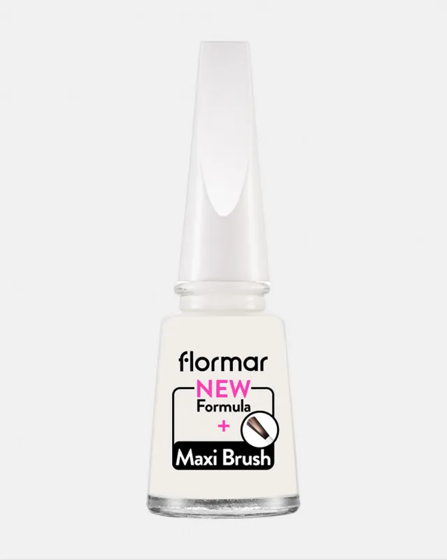 Flormar Nail Enamel - 319 White Dance sold by Redtag