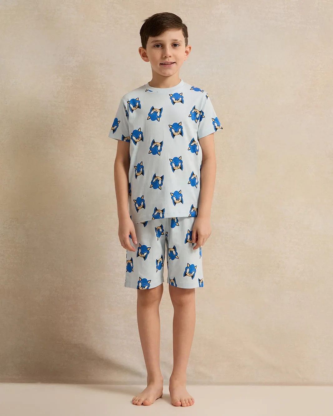 Boys Blue All-Over Print Pyjama Set (2 Piece) sold by Redtag