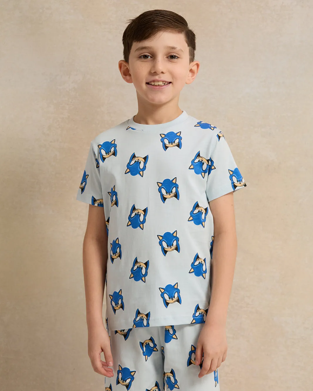 Boys Blue All-Over Print Pyjama Set (2 Piece) sold by Redtag product image thumbnail 2
