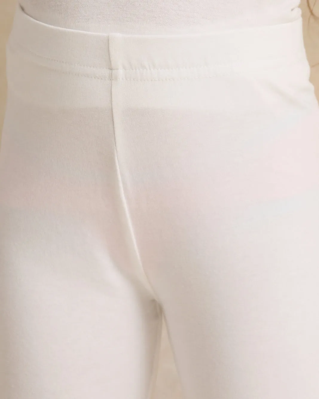 Girls White And Grey Cycling Shorts (Pack of 2) sold by Redtag product image thumbnail 4