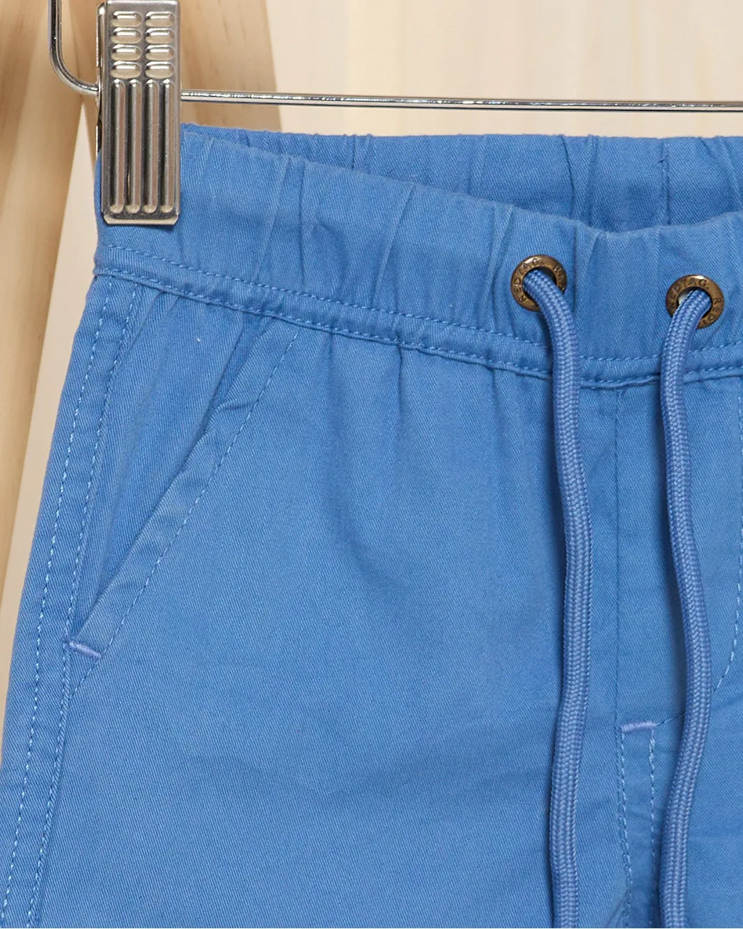 Infant Boys Blue Twill Basic Shorts sold by Redtag product image thumbnail 2