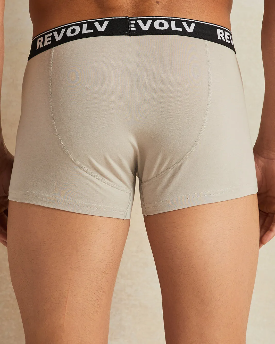 Men Grey Plain Hipster Set (Pack Of 2) sold by Redtag product image thumbnail 3