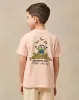 Boys Pink Minions Character Printed T-Shirt sold by Redtag