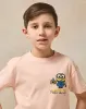 Boys Pink Minions Character Printed T-Shirt sold by Redtag